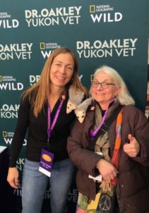 Dr. Oakley (Yukon Vet) and Gail Diedrichsen